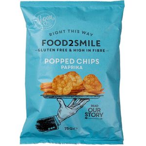 Food2Smile Popped Chips Paprika