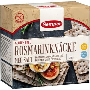 Semper Knackebrod Rozemarijn en Zout 230 gram