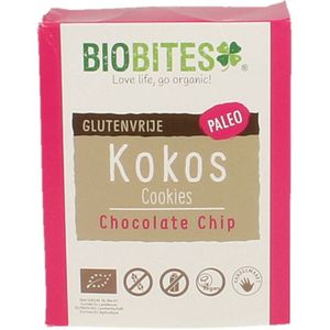 Biobites Kokos Chocolate Chip Cookies 65 gram