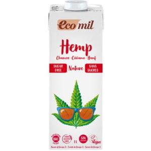 Ecomil Hennepdrink Suikervrij 1000 ml