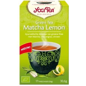 Yogi Tea Green Tea Matcha Lemon