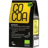 Cocoa Bananen Pure 70% Chocolade RAW 70 gram