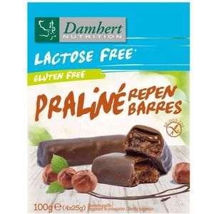 Damhert Lactose Free Praliné repen glutenvrij