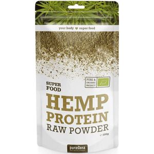 Purasana Hemp Protein Raw Powder