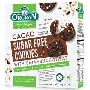 Orgran Sugar Free Cookies Cacao