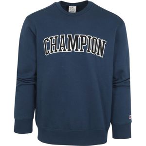 Champion Sweater Logo Navy