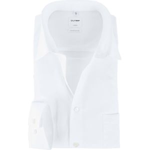 OLYMP Luxor Strijkvrij Shirt Comfort Fit Wit -