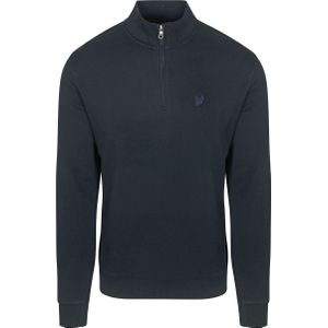 ye & Scott Haf Zip Puover Tona Navy