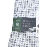 Olymp Luxor Overhemd Print Wit Beige
