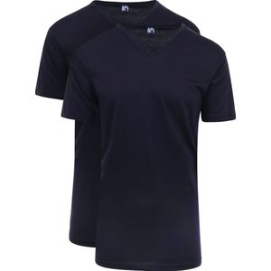Alan Red Veront Extra Lange T-Shirts Navy (2Pack)