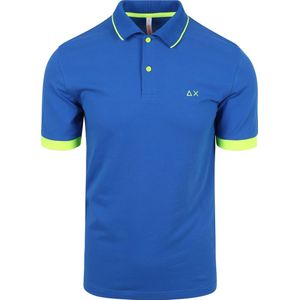 Sun68 Poloshirt Sall Stripe Blauw