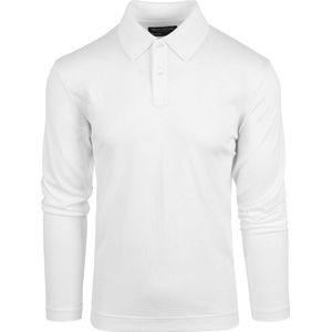 arc O'Polo Knitted Poloshirt Wit