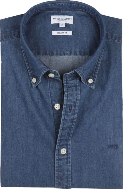 McGregor Hemd Chambray Indigo
