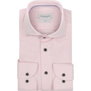 Profuomo Hemd Knitted Roze