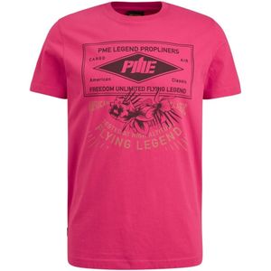 PE Legend Jersey T-Shirt Logo Roze