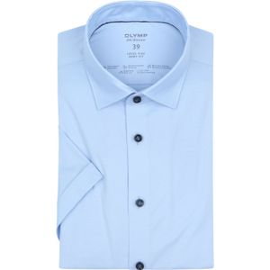 OLYMP Short Sleeve Hemd Lvl 5 24/Seven Lichtblauw