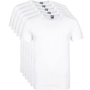 Aan Red Giftbox Derby O-Has T-shirts Wit (5Pack)