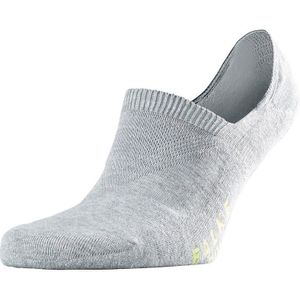 FALKE Cool Kick anatomische pluche zool functioneel garen footies unisex grijs - Maat 37-38