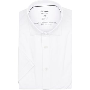 OLYMP Short Sleeve Hemd Lvl 5 24/Seven Wit