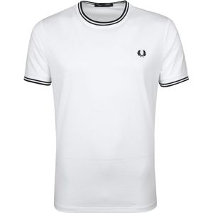 Fred Perry T-hirt Wit