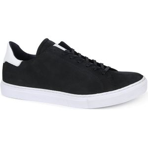 Suitable Nubuck Seron Sneaker Donkerblauw