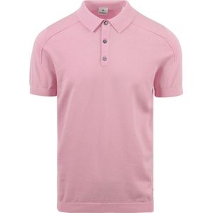 Blue Industry Knitted Poloshirt Roze