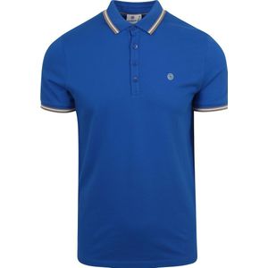 Blue Industry Piqué Poloshirt Kobaltblauw