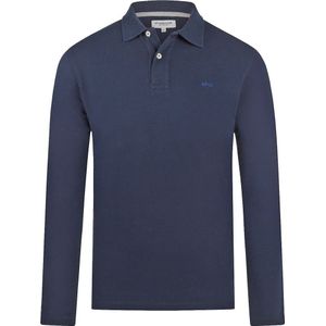 McGregor Longsleeve Piqué Polo Navy