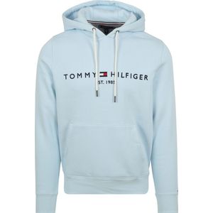 Toy Hilfiger Hoodie Logo Lichtblauw