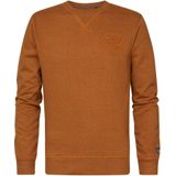 Petrol Sweater Austin Melange Geel