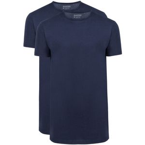 Sater 2-pack T-shirt Basic Extra ang O-neck Navy