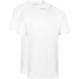 Sater 2-pack American T-shirt Wit