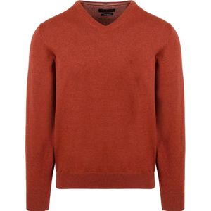 Casa Moda Pullover V-Hals Oranje