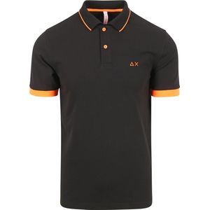 Sun68 Poloshirt Sall Stripe Zwart