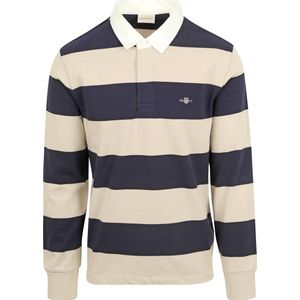 Gant Rugger Polo Beige Blauw