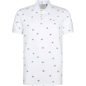 No Exce Polo Wit Allover Print