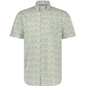 State Of Art Short Sleeve Hemd Print Groen