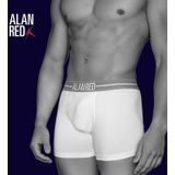 Alan Red Boxershort Wit 2Pack