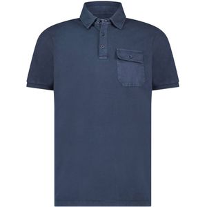State Of Art Polo Pique Donkerblauw