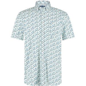 State Of Art Overhed Shortsleeve Print Blauw