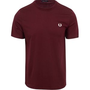 Fred Perry T-hirt Bordeaux R82