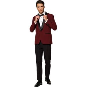 OppoSuits Smoking Hot Burgundy