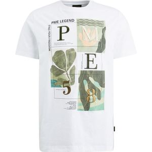 PME egend Jersey T-Shirt Print Wit