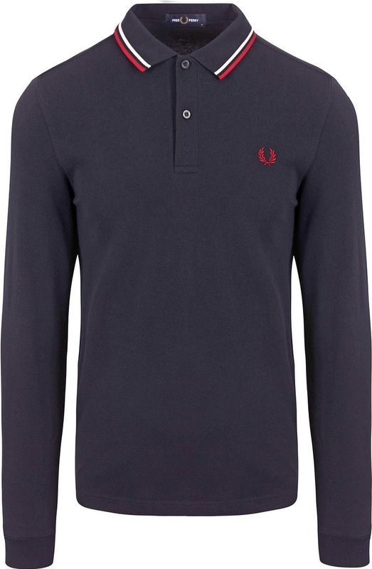 Fred Perry Longsleeve Polo Navy T55