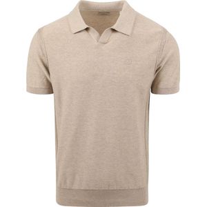 Dstrezzed Polo elange Slub Beige