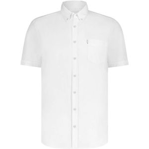 State Of Art Short Sleeve Hed Linnen Wit
