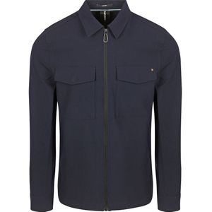 No Excess Overshirt Navy