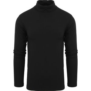 Alan Red Master Col Longsleeve Shirt Zwart