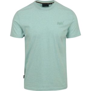 Superdry Cassic T-Shirt Meange ichtgroen