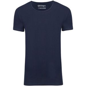 Garage Stretch Basic Navy Diepe O-Hals